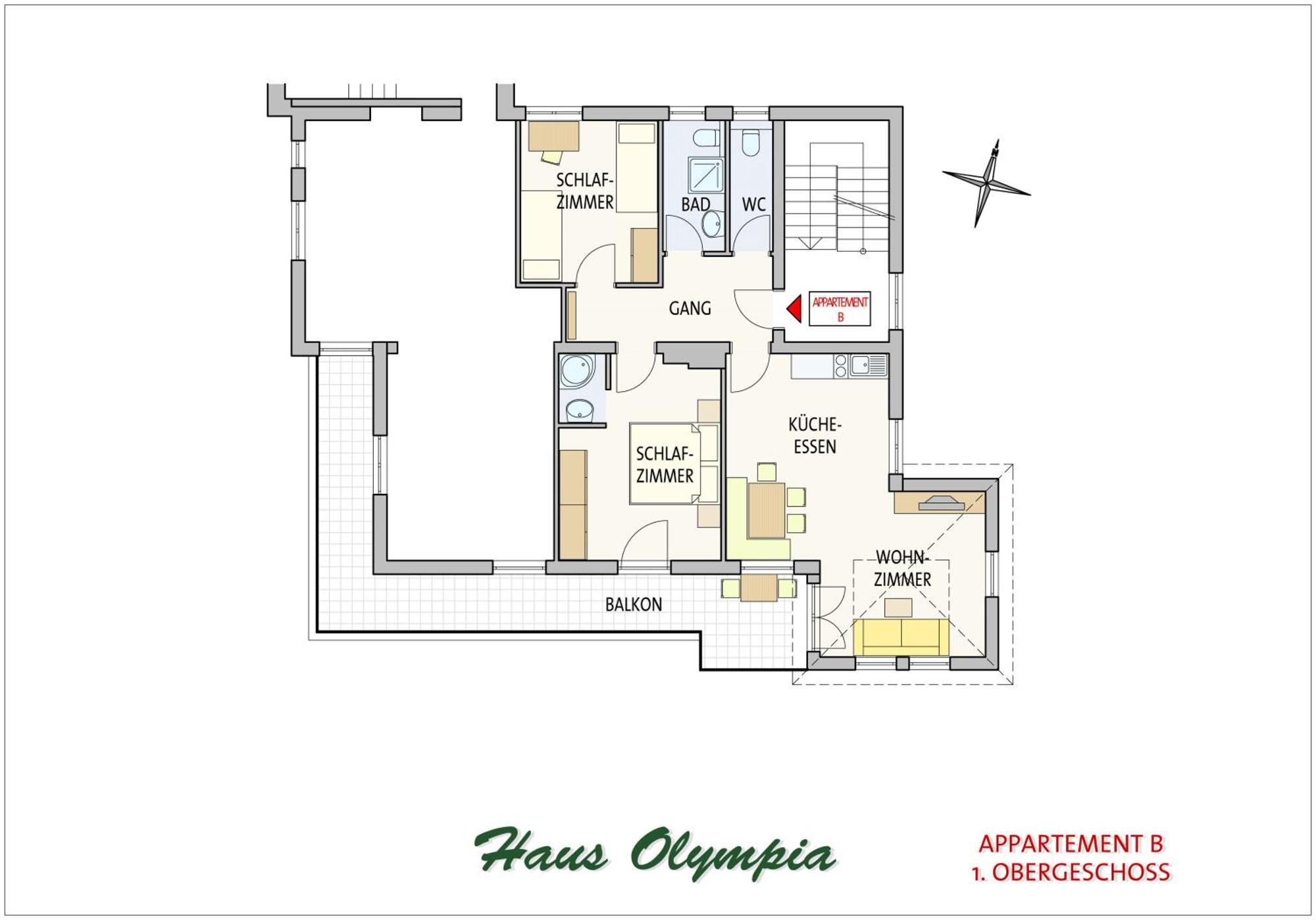 Appartements Haus Olympia Innsbruck Quarto foto